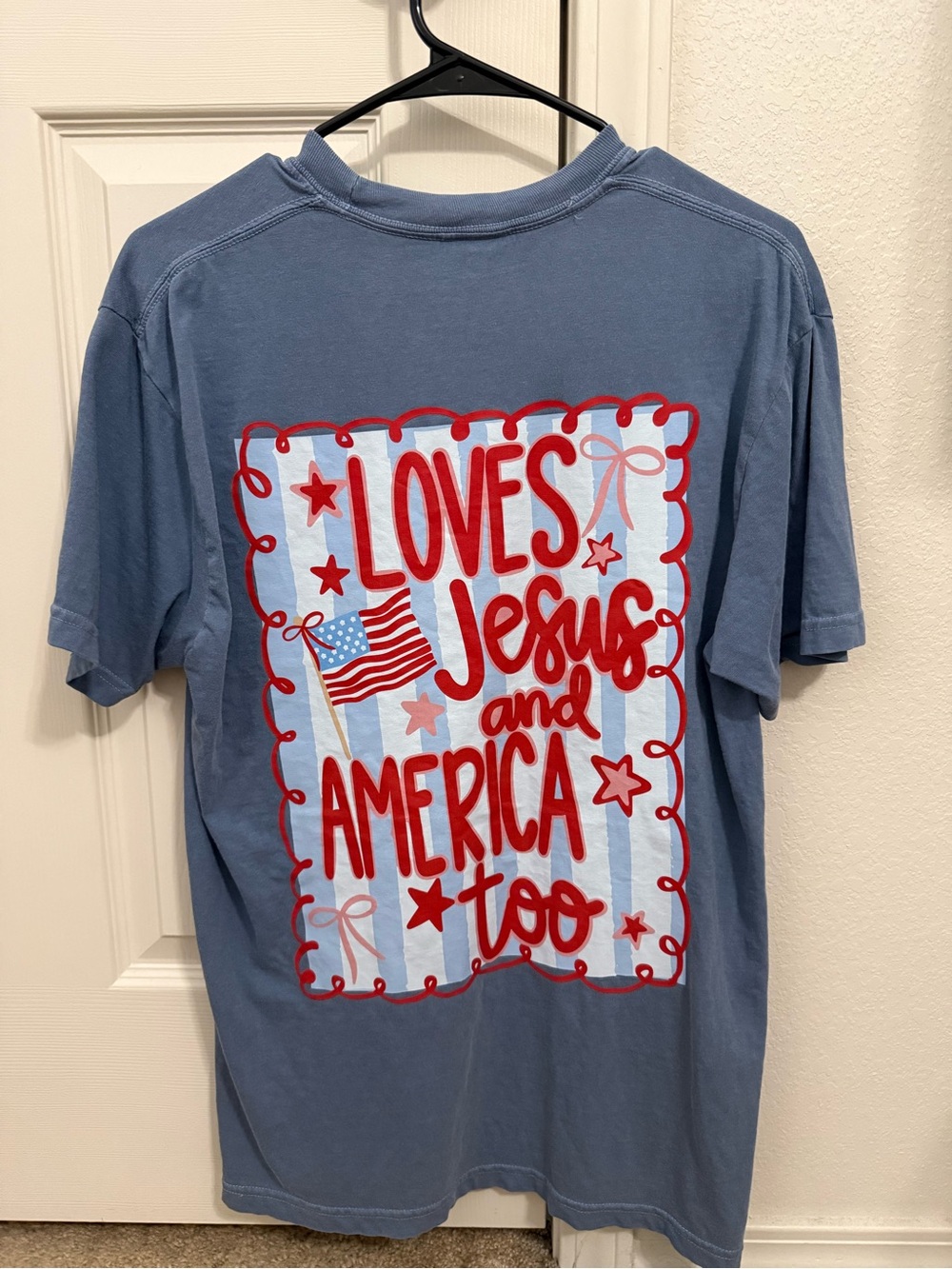 Loves Jesus & America Too shirt